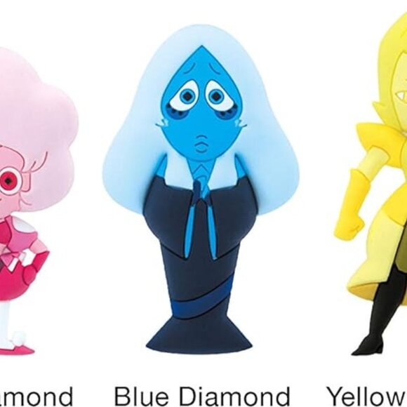 Blue Diamond - Steven Universe 3D Foam Key Ring keychain Collectiables rare - Picture 5 of 5